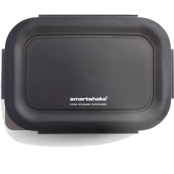 SmartShake Food Storage Container, Black - 800ml | SmartShake