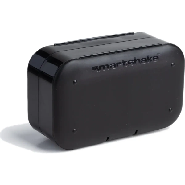 SmartShake Pill Box Organizer, 2-pack - Black | SmartShake