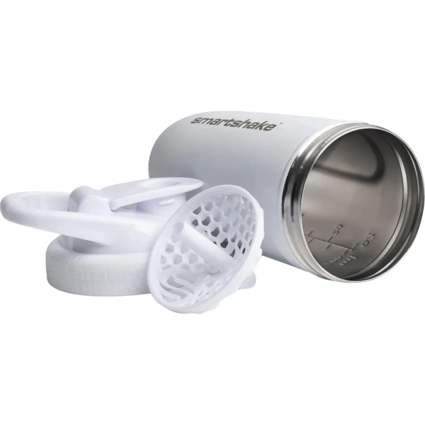 SmartShake Reforce Stainless Steel, White 900 ml | SmartShake