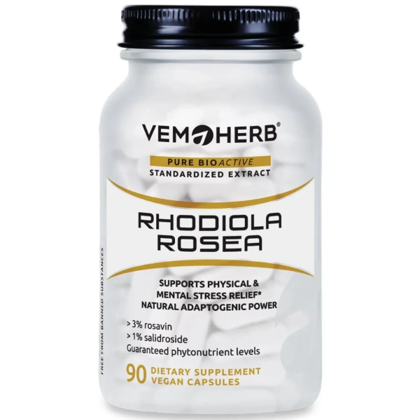 VemoHerb Rhodiola Rosea (90 caps) | VemoHerb