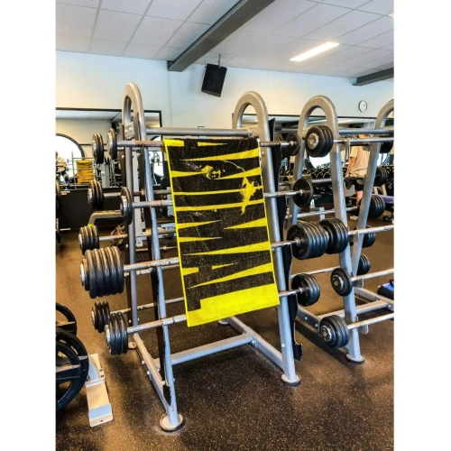 Animal Gym Towel Yellow | Другой спортивный инвентарь – Купить сейч... 2