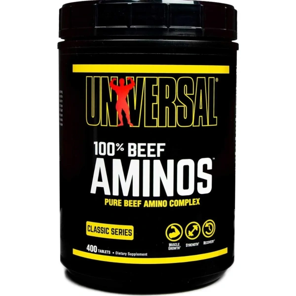 Universal 100% Beef Aminos 400tabs | Universal Nutrition