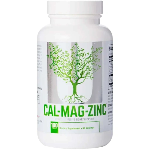 Universal, Calcium Zinc Magnesium, 100 tablets | Universal Nutrition