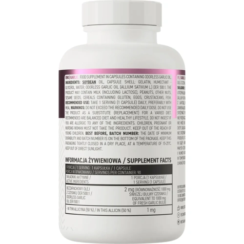 OstroVit Garlic 90 capsules | OstroVit