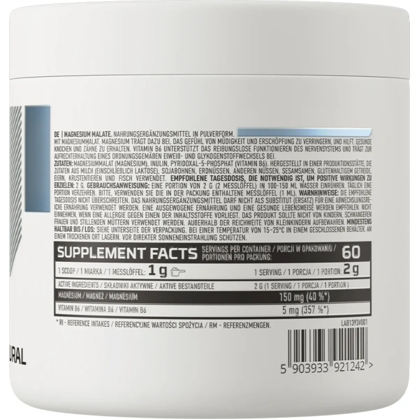 OstroVit Magnesium Malate 120g | OstroVit