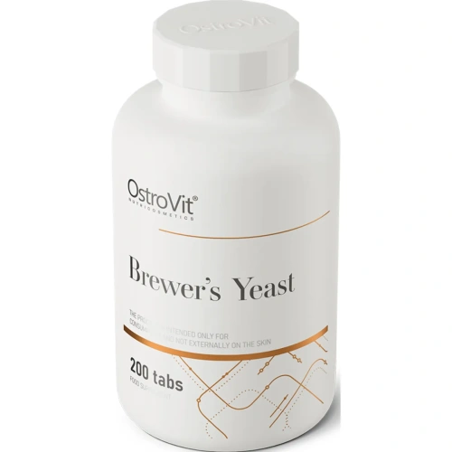 OstroVit Brewer's Yeast 200 tablets | Gremošana un šķiedra – Pērc t... 2