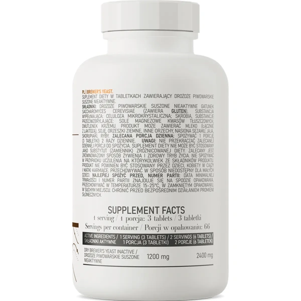 OstroVit Brewer's Yeast 200 tablets | OstroVit