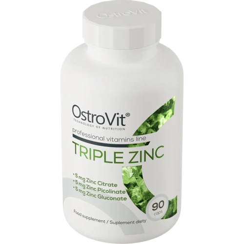 OstroVit Triple Zinc 90 capsules | Tsink – Osta kohe SportLabist 2