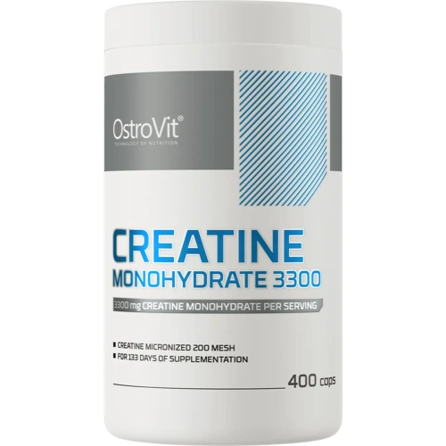 OstroVit Creatine Monohydrate 3300 mg 400 capsules | Kreatīna kapsu...