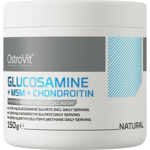 OstroVit Glucosamine + MSM + Chondroitin 150g | Par locītavām – Pēr...