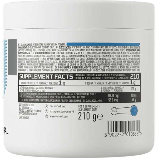 OstroVit Glucosamine 210g | OstroVit