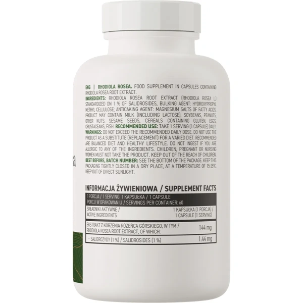 OstroVit Rhodiola rosea VEGE 60 capsules | OstroVit