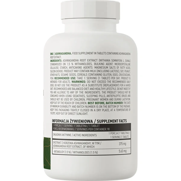 OstroVit Ashwagandha 90tab | OstroVit