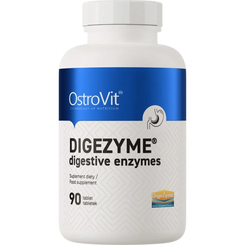 OstroVit Digezyme Digestive Enzymes 90 tablets | Digestive Health –...