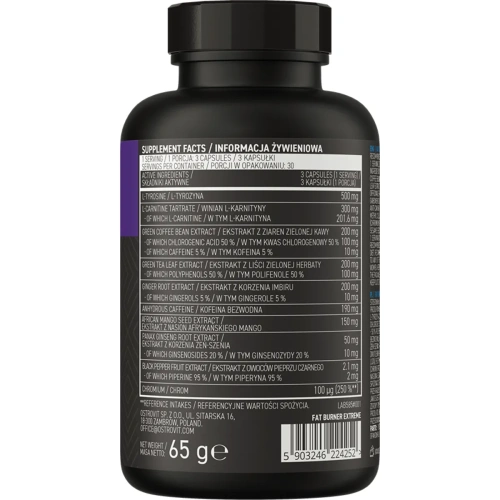 OstroVit Fat Burner eXtreme 90 caps | OstroVit