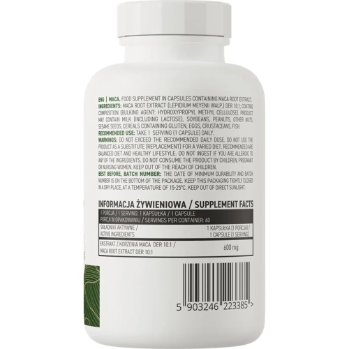 OstroVit Maca VEGE 60 vcaps | OstroVit