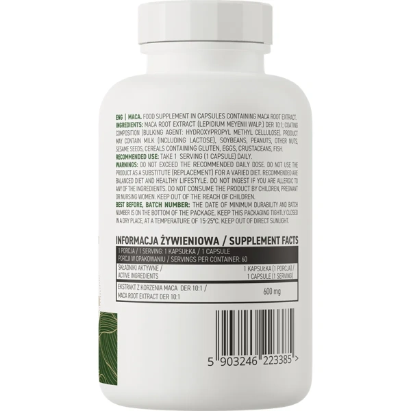 OstroVit Maca VEGE 60 vcaps | OstroVit