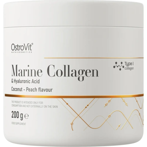 OstroVit Marine Collagen + Hyaluronic Acid + Vitamin C 200g | OstroVit
