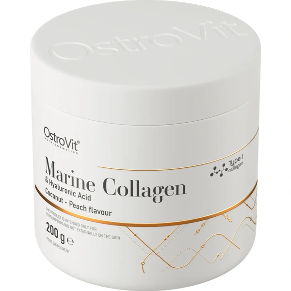 OstroVit Marine Collagen + Hyaluronic Acid + Vitamin C 200g | OstroVit