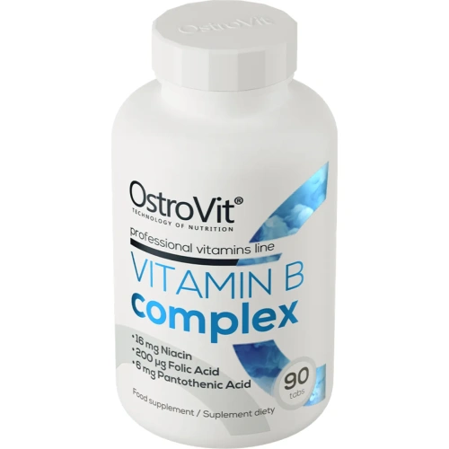 OstroVit Vitamin B Complex 90 tabs | Vitamiin B – Osta kohe SportLa... 2