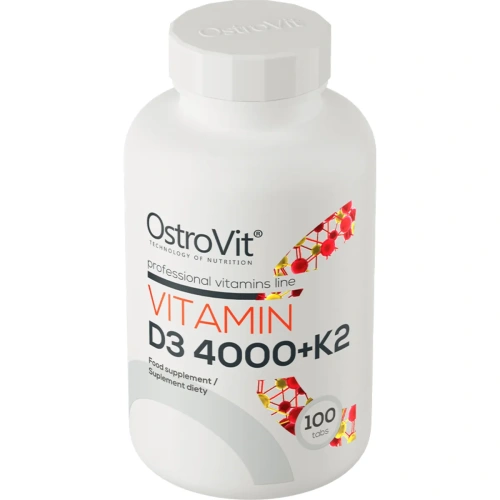 OstroVit - Vitamin D3 4000 + K2, 100 tabs | D3 vitamīns – Pērc taga... 2