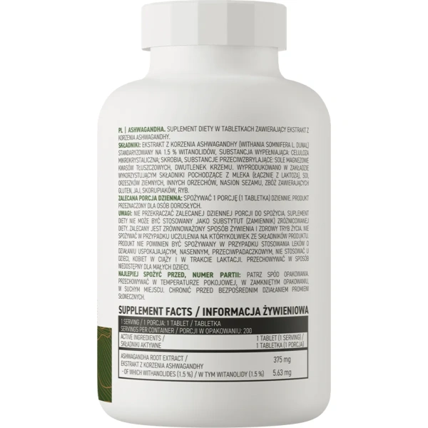 OstroVit Ashwagandha, 200tabs | OstroVit