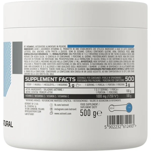 OstroVit Vitamin C 500 g natural | OstroVit