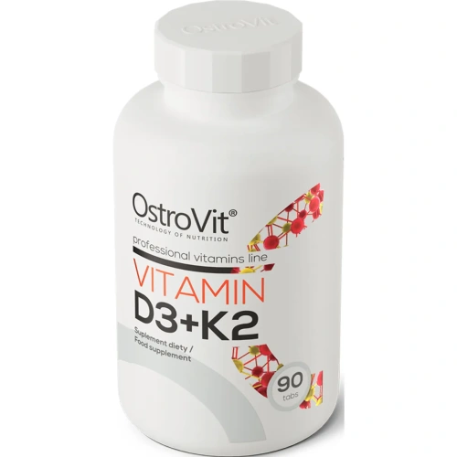 OstroVit Vitamin D3 + K2 90 tablets | OstroVit