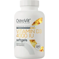 OstroVit Vitamin D3 4000 IU 120 softgels | Витамин D3 – Купить сейч...