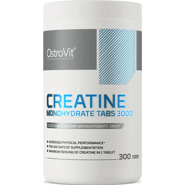 OstroVit Creatine Monohydrate 3000 mg 300tablets | OstroVit