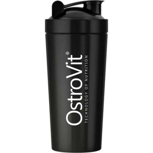 OstroVit Shaker Steel 750 ml - Black | Šeikeri / Dzērienu pudeles –...