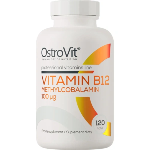 OstroVit Vitamin B12 Methylcobalamin 100 µg 120 tablets | Vitamiin ...