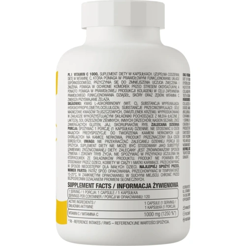 OstroVit Vitamin C 1000 mg 120 capsules | OstroVit