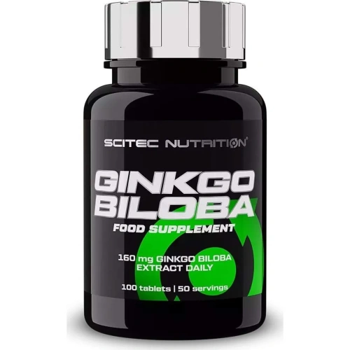 Scitec Nutrition Ginkgo Biloba 100 tablets | Žalumynai ir supermais...