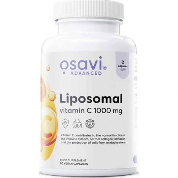 Osavi - Liposomal Vitamin C, 1000mg - 60vcaps | Osavi