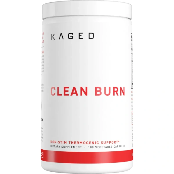 Kaged, Clean Burn, 180 Vegetable Capsules | Kaged Muscle