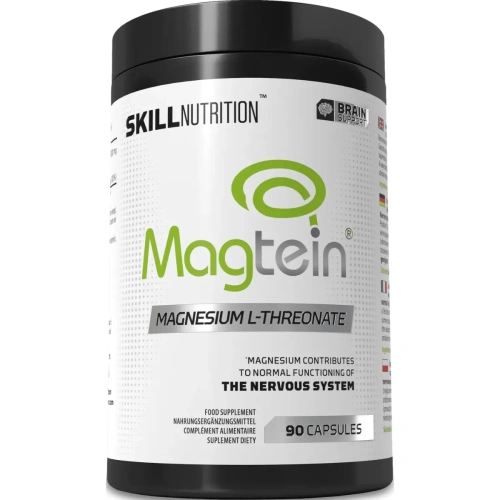 Skill Nutrition Magtein® Magnesium L-Threonate - 90 kapslit | Skill Nutrition