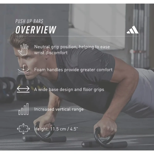 ADIDAS PUSH UP BARS, pair | Adidas