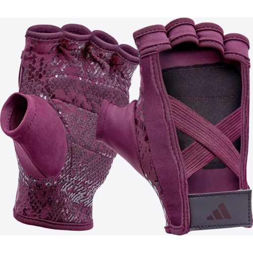 ADIDAS Women TRAINING GLOVES CRIMSON - treeningkindad | Jõusaali ki...