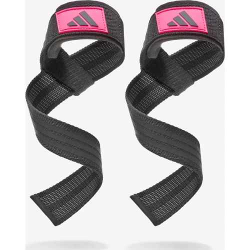 Adidas Lifting Straps, Black/pink | Diržai / kabliukai – Pirkite da...