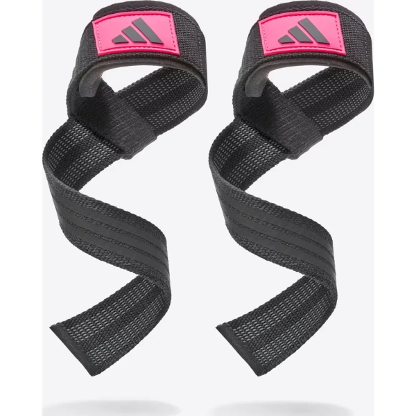 Adidas Lifting Straps, Black/pink | Adidas