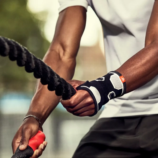 Adidas Wrist Support, Black/Grey | Adidas