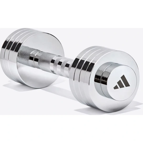 Adidas Adjustable Chrome Dumbbell Set, 5kg | Adidas