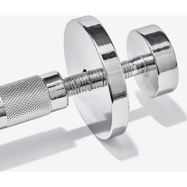Adidas Adjustable Chrome Dumbbell Set, 5kg | Adidas
