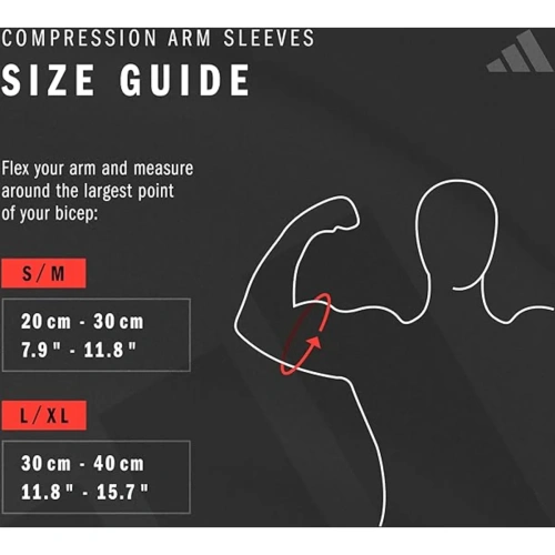 Adidas Aeroready Compression Arm Sleeves, White | Adidas