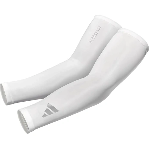 Adidas Aeroready Compression Arm Sleeves, White | Küünarnuki sideme...