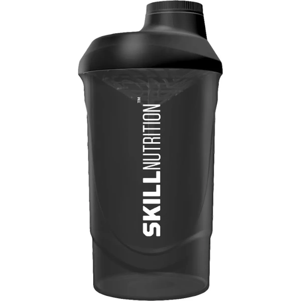 Skill Nutrition Shaker, Smoked Black - 600 ml | Skill Nutrition