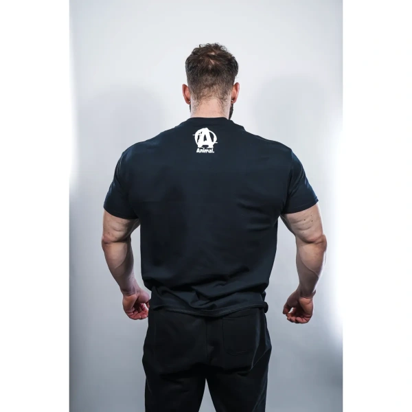ANIMAL "A" LOGO Tee - Black | Universal Nutrition