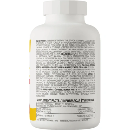 OstroVit Vitamin C 110 tablets Limited Edition | OstroVit