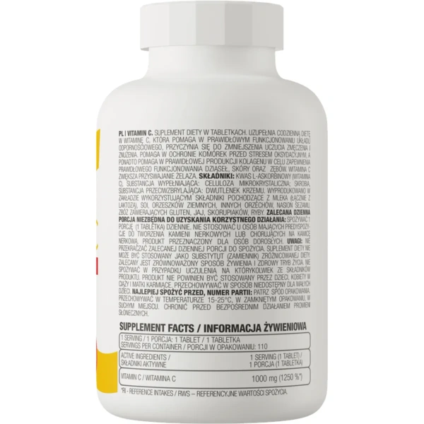 OstroVit Vitamin C 110 tablets Limited Edition | OstroVit